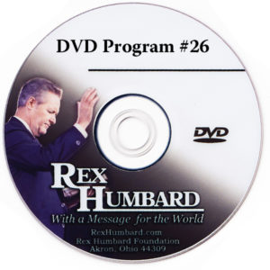 Rex Humbard TV Program DVD
