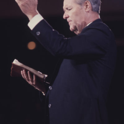 Rex Leading the Sinners Prayer